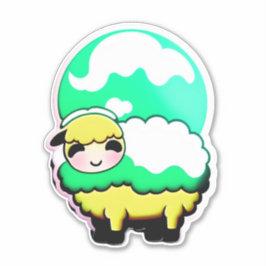 Sticker für Schafe verpassen Spaß