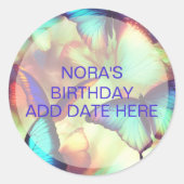 Sticker für Schmetterlinge (Vorderseite)