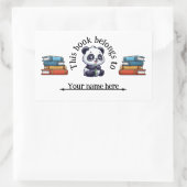 Sticker für Schulbuch (Tasche)