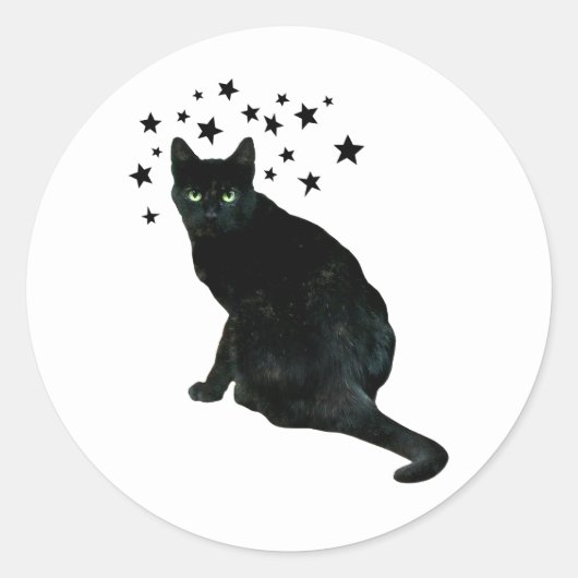Sticker für schwarze Katzenstangen (Vorderseite)