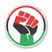 Sticker für Schwarze Kultur (Vorderseite)