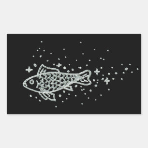 Sticker für Silberfische
