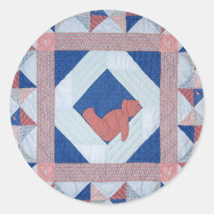 Sticker für Sleepy Bear Quilt!