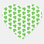 Sticker für St. Patrick's Day Kleeblatts (Vorderseite)