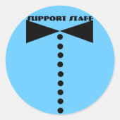 Sticker für Support-Mitarbeiter - (Vorderseite)