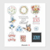 Sticker für tibetische Bibelzeitschriften (Blatt)