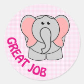 Sticker für tolle Job Student (Vorderseite)