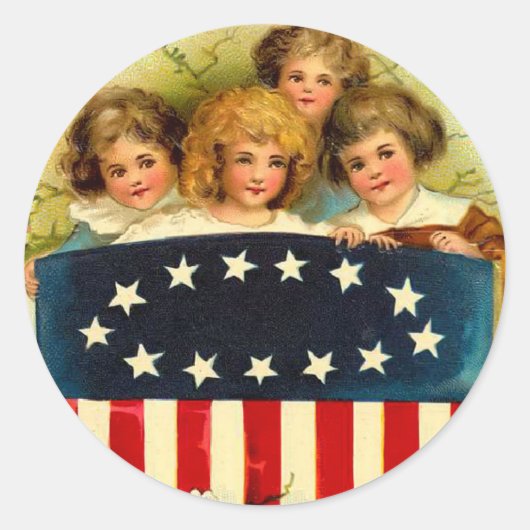 Sticker für Vintage Girls (Vorderseite)