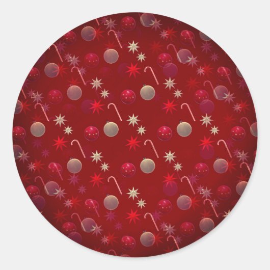 Sticker für Weihnachtsfeiertage (Vorderseite)