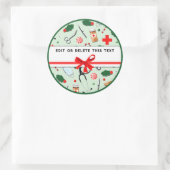 Sticker für Weihnachtsfeiertage (Tasche)