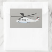 Sticker für weiße und graue Hubschrauber (Tasche)