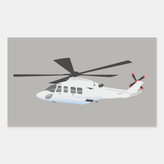 Sticker für weiße und graue Hubschrauber (Vorderseite)