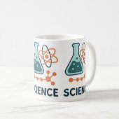 Sticker für wissenschaftliche Fachgebiete - Flasch Kaffeetasse (VorderseiteRechts)