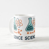 Sticker für wissenschaftliche Fachgebiete - Flasch Kaffeetasse (Vorderseite Links)