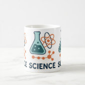 Sticker für wissenschaftliche Fachgebiete - Flasch Kaffeetasse (Mittel)