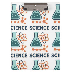 Sticker für wissenschaftliche Fachgebiete - Flasch Klemmbrett