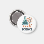Sticker für wissenschaftliche Fachgebiete - Flasch Magnet (Vorderseite/Rückseite)