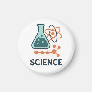 Sticker für wissenschaftliche Fachgebiete - Flasch Magnet