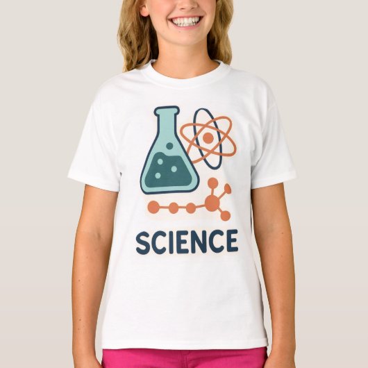 Sticker für wissenschaftliche Fachgebiete - Flasch T-Shirt (Vorderseite)