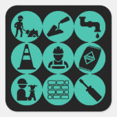 Sticker für zivile Technik (Vorderseite)