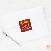Sticker "Gib dem Frieden eine Chance" (Umschlag)