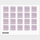 Sticker – Gingham Obstgarten (Blatt)