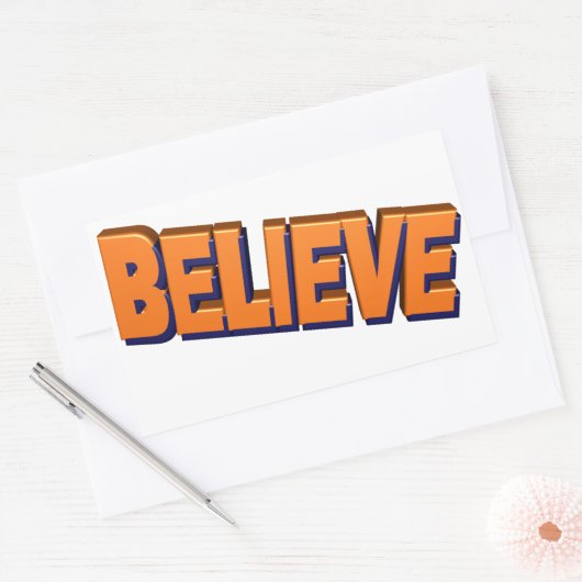 Sticker glauben (Umschlag)