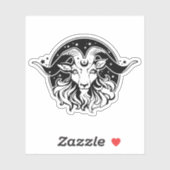 Sticker "Goat" (Blatt)