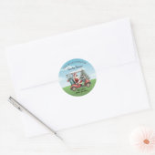 Sticker Golf Thema Tees die Saison Name (Umschlag)