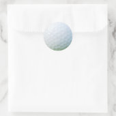 Sticker/Golfspielen Runder Aufkleber (Tasche)