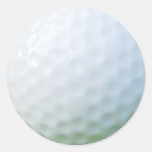 Sticker/Golfspielen Runder Aufkleber (Vorderseite)