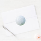 Sticker/Golfspielen Runder Aufkleber (Umschlag)
