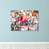 Sticker Graffiti Leinwanddruck (Insitu (Holzboden))