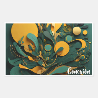 Sticker Grande Arte Biodiversidad Viva Conexión