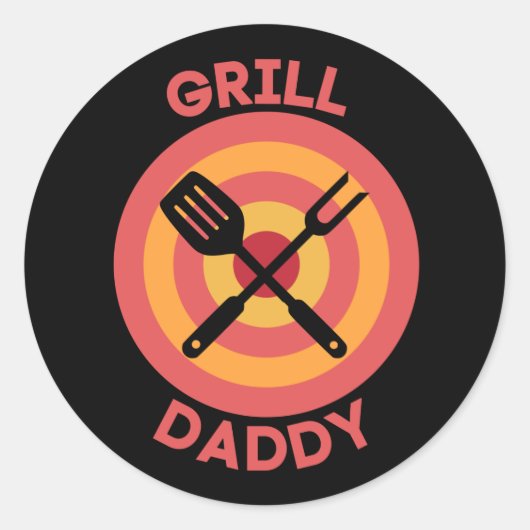 STICKER - GRILL DADDY (Vorderseite)
