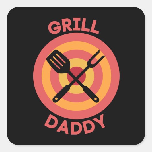 STICKER - GRILL DADDY (Vorderseite)