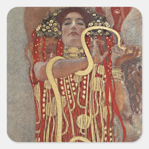 STICKER : GUSTAV KLIMT : HYGIEIA : 1907