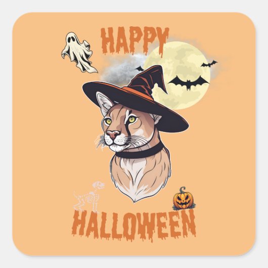 sticker halloween animals (Vorderseite)