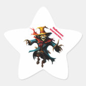 Sticker halloween scarecrow (Vorderseite)