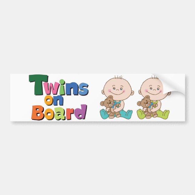 Sticker Handlung Twins Autoaufkleber (Vorne)