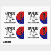 Sticker Hapkido Team (Blatt)