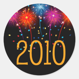 Sticker Happy New Year 2010