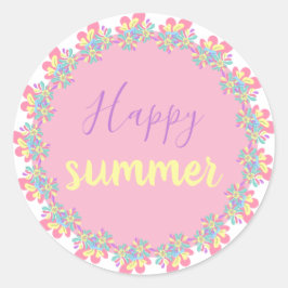 Sticker Happy Summer