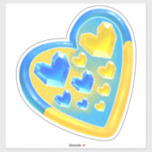 Sticker Heart (Blatt)