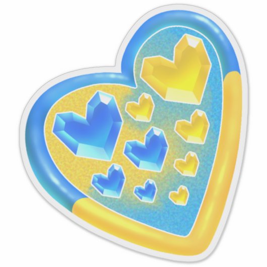 Sticker Heart (Vorderseite)