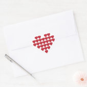 Sticker Heftform Valentinstag (Umschlag)