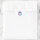 Sticker Herz Oktopus Baby (Tasche)