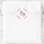 Sticker/Hoffnung Runder Aufkleber (Tasche)