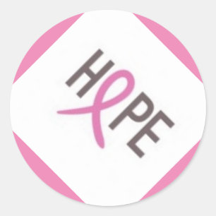 Sticker/Hoffnung Runder Aufkleber