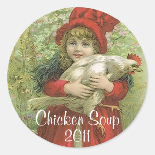 Sticker Hühnchenfleischsuppe Heim-Einmachglas-Krei